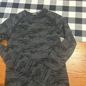 Ryka Gray Camo Long Sleeve Tee